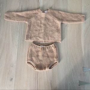 Zara Mini - Moss Stitch Set